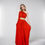 Thumbnail: Sultry Scarlet Asymmetry Gown
