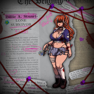 Character card for Billie A. Stuart