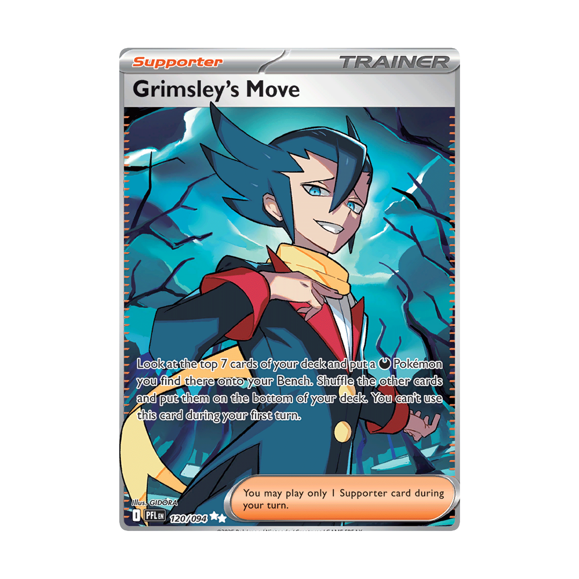 grimsley's move full art - phantasmal flames 120/094