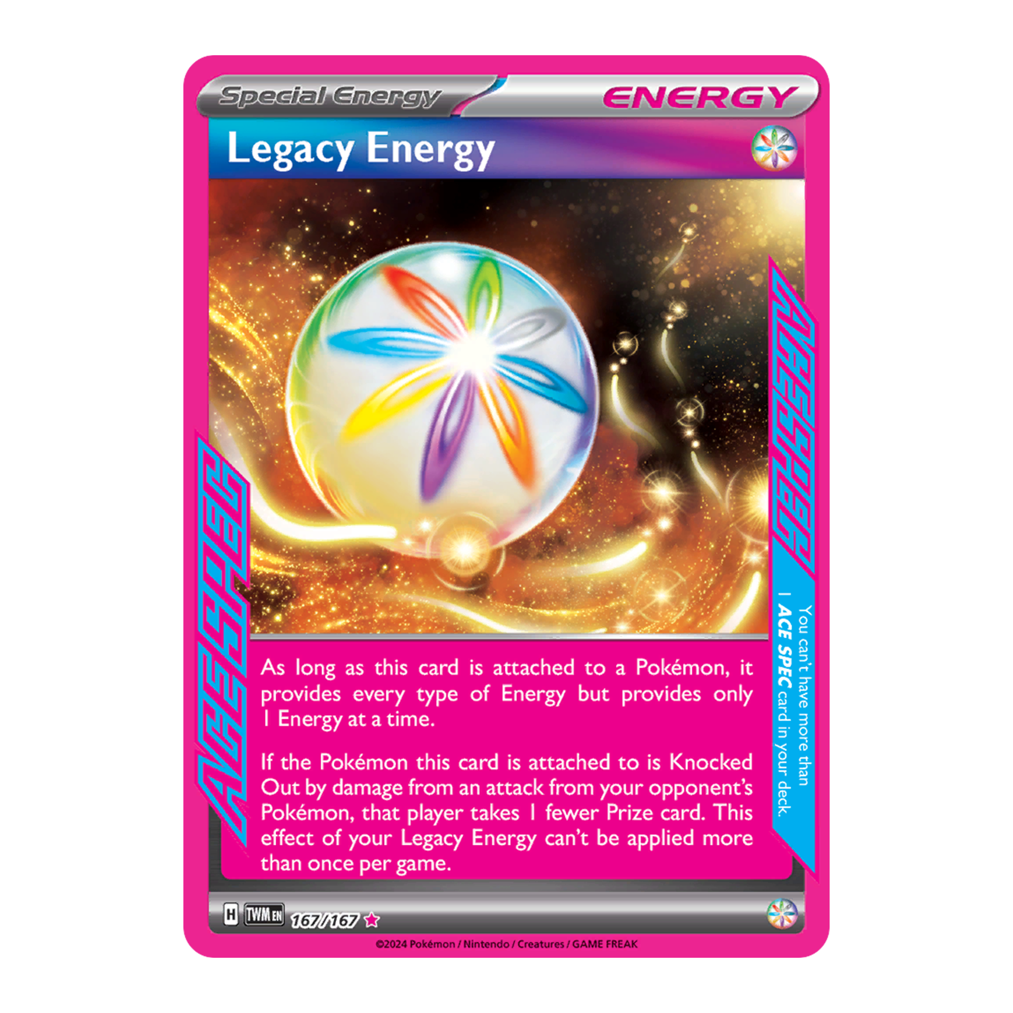 legacy energy ace spec - twilight masquerade 167/167