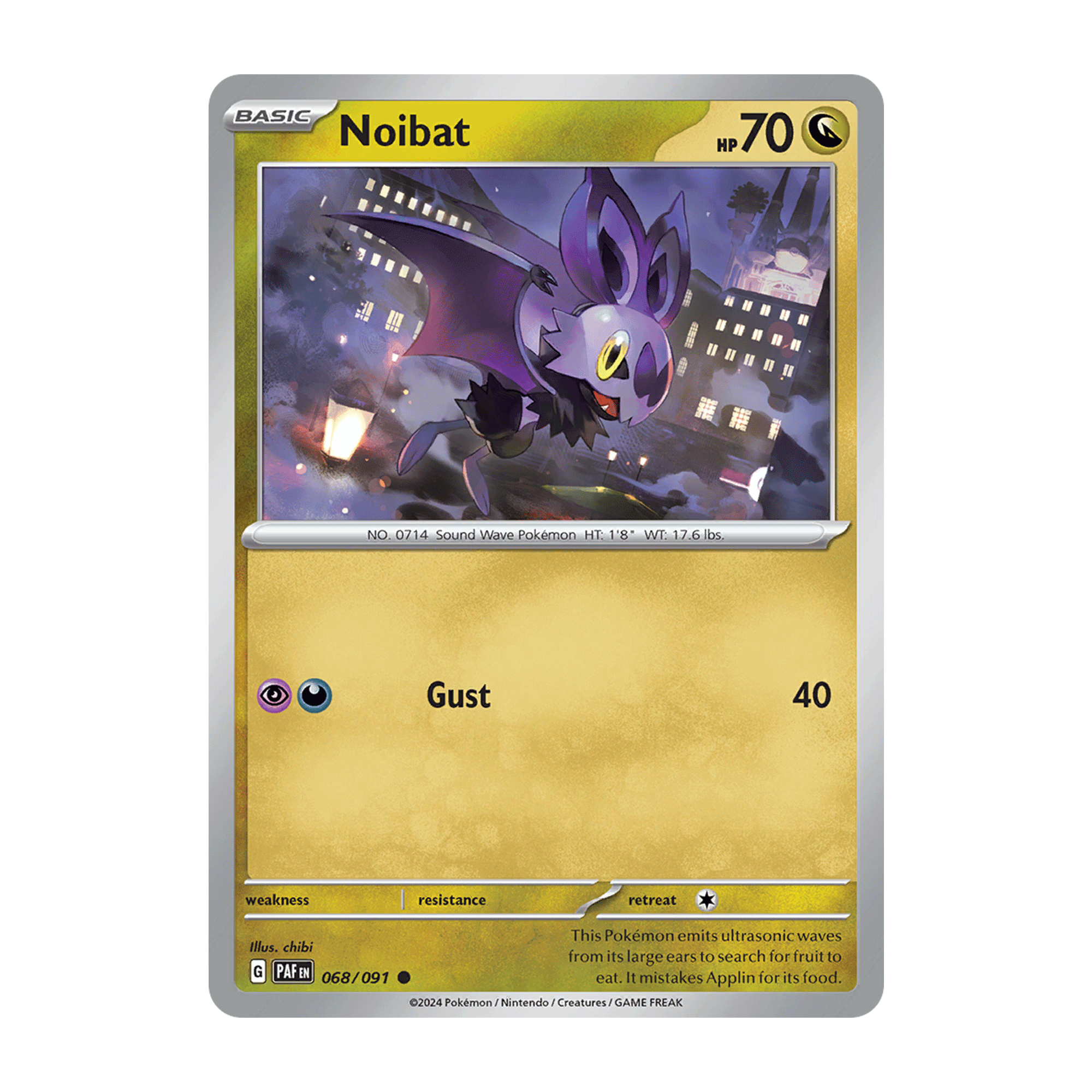 noibat - paldean fates 068/091