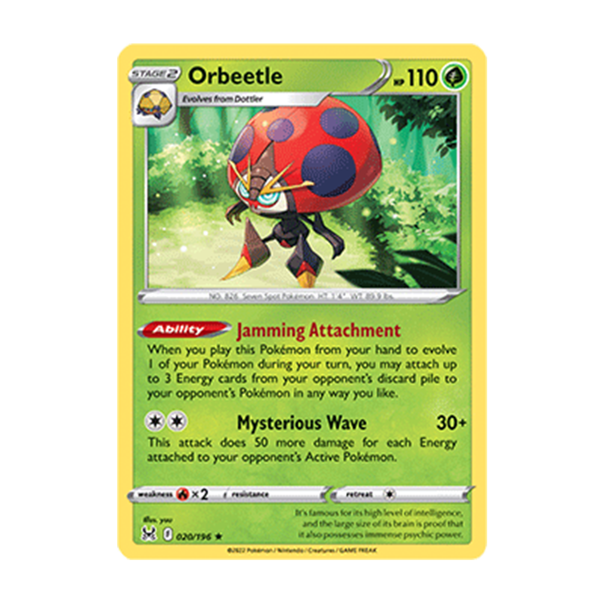 Orbeetle - Lost Origin 020/217
