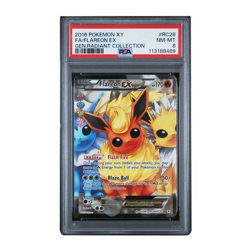 Flareon EX Full Art RC28/RC32 - Pokemon Generations Radiant