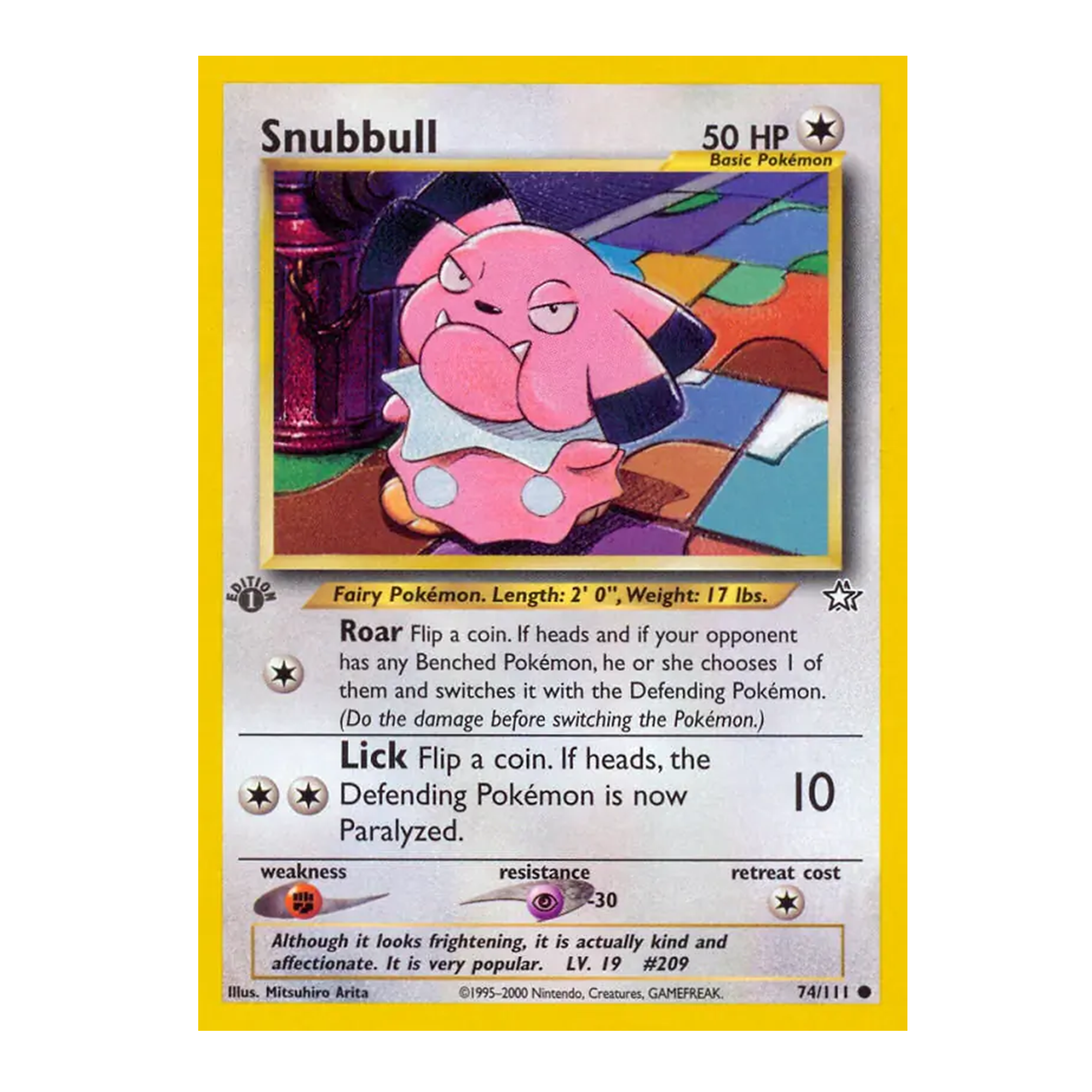 snubbull - neo genesis 74/111