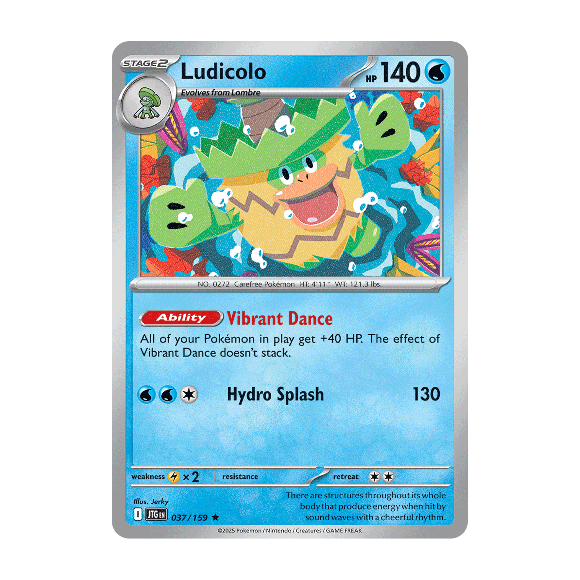 ludicolo holo - journey together 037/159