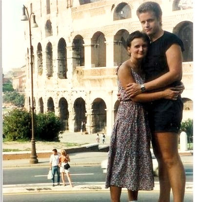 Rome Italy Couple Adventure 1980s