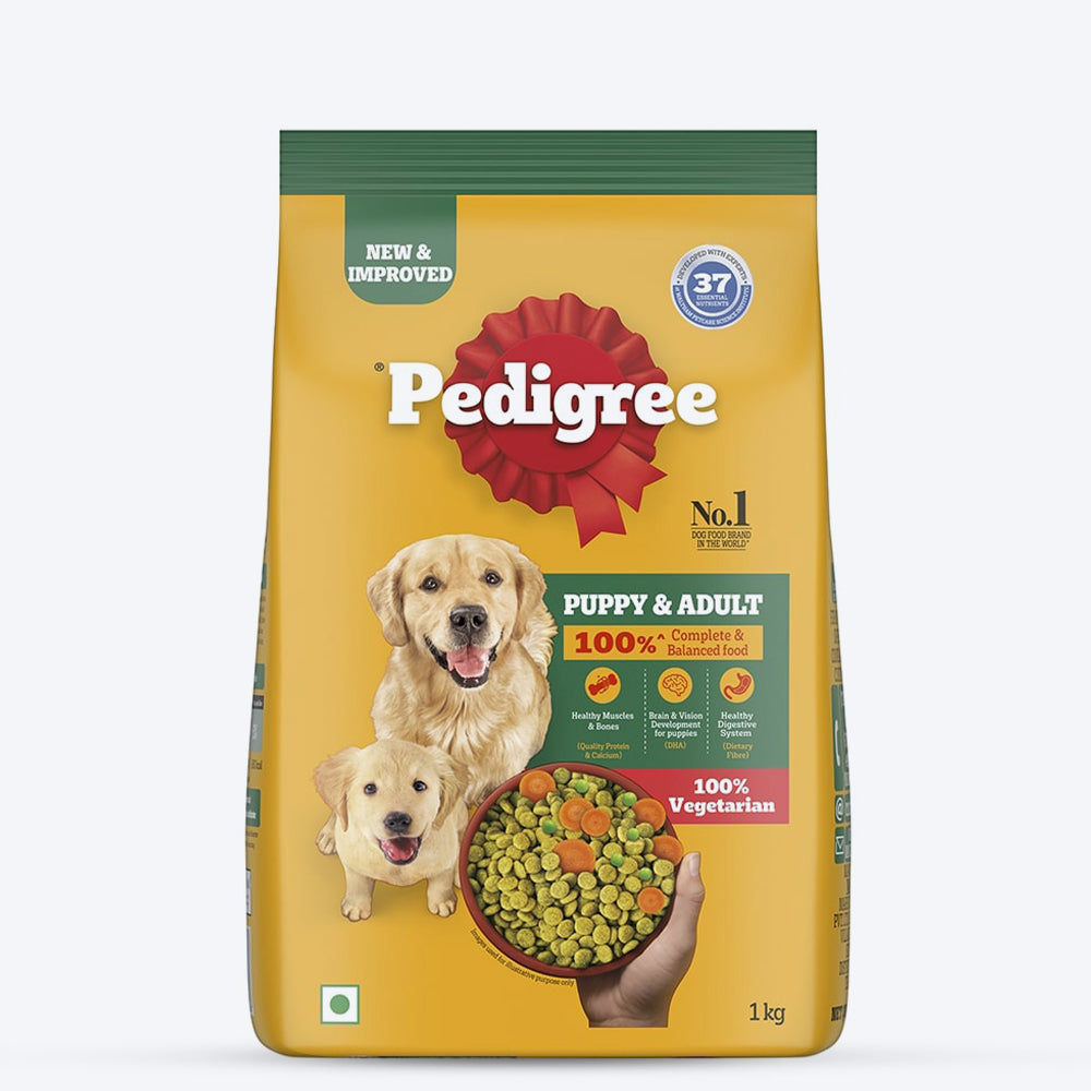 Pedigree Vegetarian Dry Food For Adult Dogs & Puppy