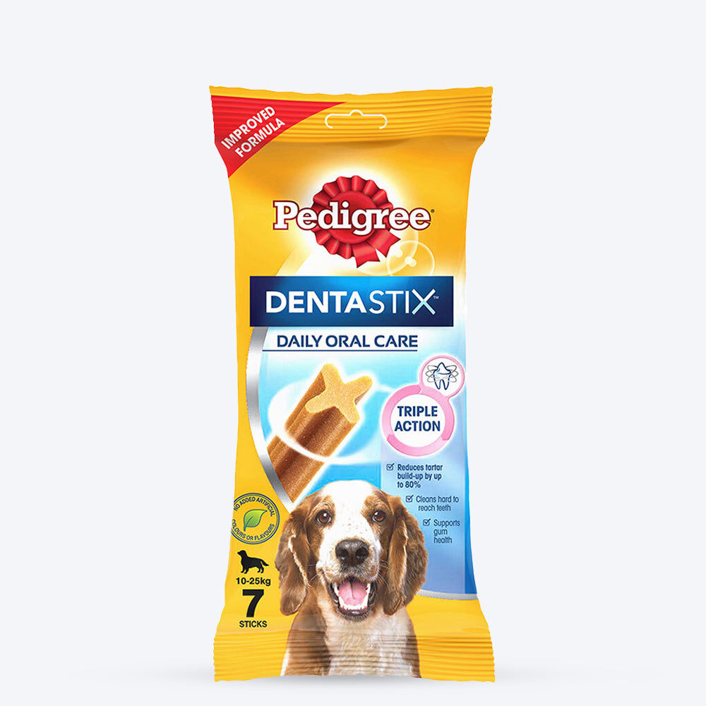 Pedigree Dentastix Dog Treat Weekly Pack For Medium Breed - 180g