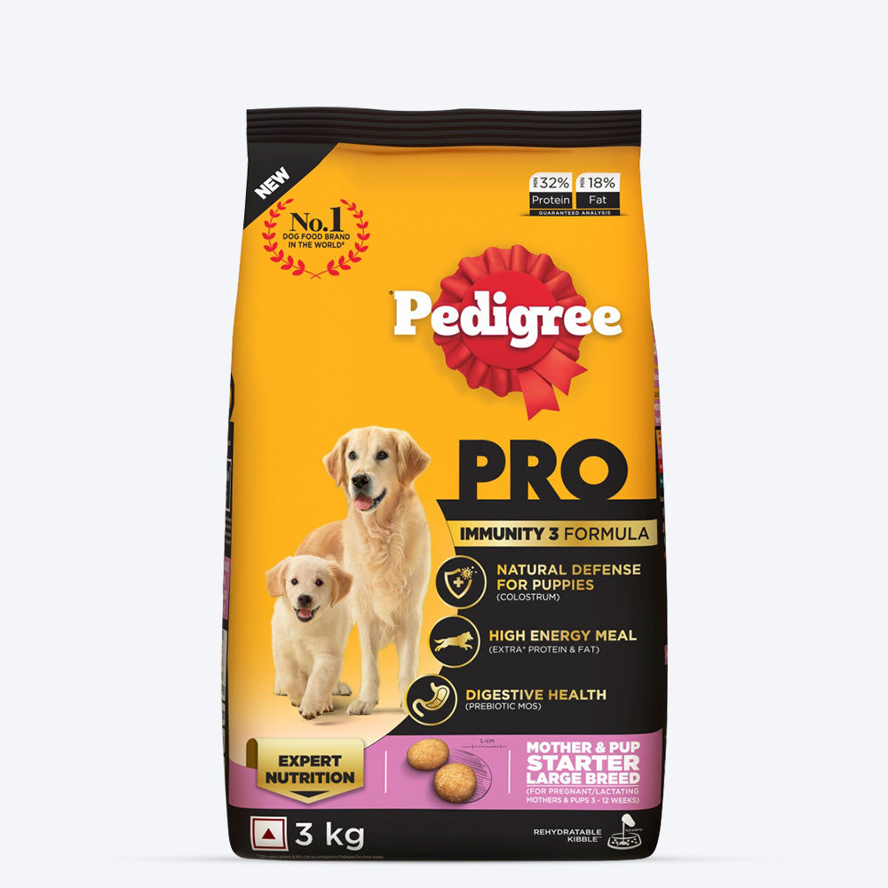Pedigree PRO Expert Nutrition Pregnant Mother & Puppy Starter, Large Breed