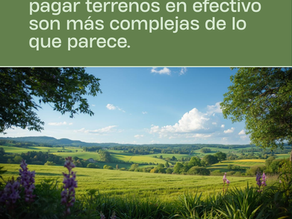 Venta de un terreno pagado en efectivo: implicaciones legales, fiscales y contables en México