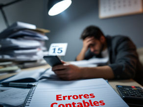 Errores Contables que Pueden Llevar a Tu Empresa a Problemas Fiscales (y Cómo Evitarlos)