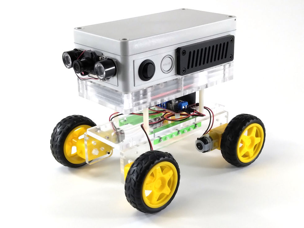 R22 Robot Chassis for Raspberry Pi 2, Pi 3, Pi 4, Pi 5