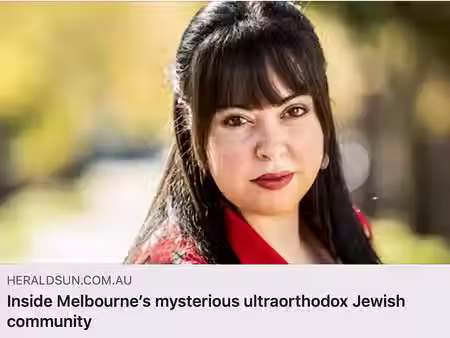 Inside Melbourne's mysterious ultraorthodox Jewish community