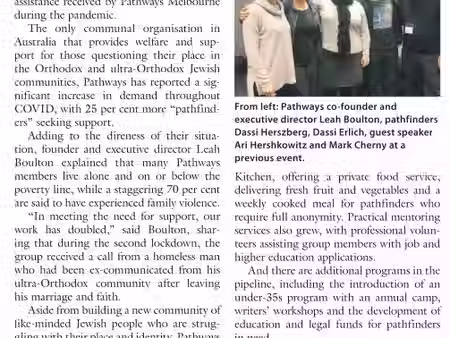 'Our work has doubled' - Covid impacts demand for Pathways