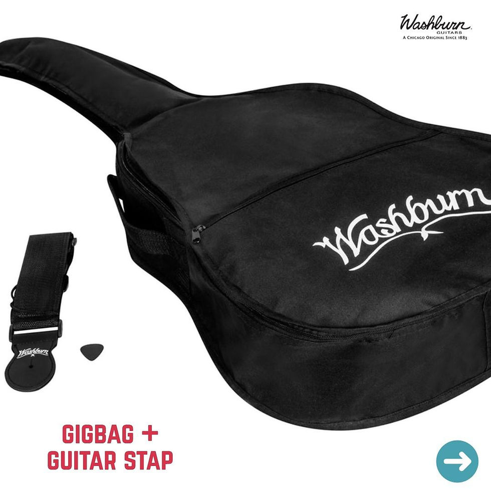 Thumbnail: WASHBURN AD5CEBPACK ACOUSTIC/ELECTRIC GUITAR PACK APPRENTICE