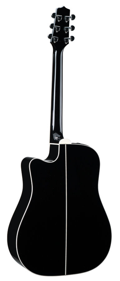 Thumbnail: TAKAMINE LEGACY SERIES DREADNOUGHT GUITAR  IN BLACK GLOSS FINISH