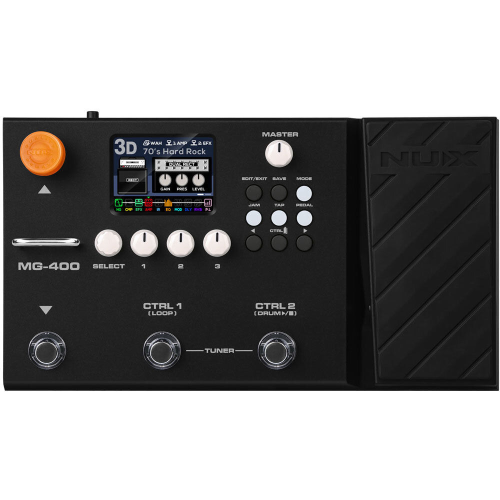 NU-X MG-400 GUITAR MODELING PROCESSOR
