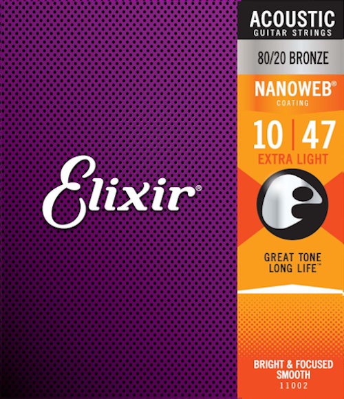 Thumbnail: ELIXIR ACOUSTIC 80/20 BRONZE WITH NANOWEB COATING