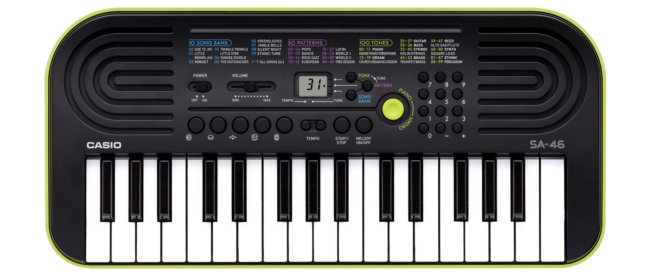CASIO SA-46 KEYBOARD 32 MINI KEYS
