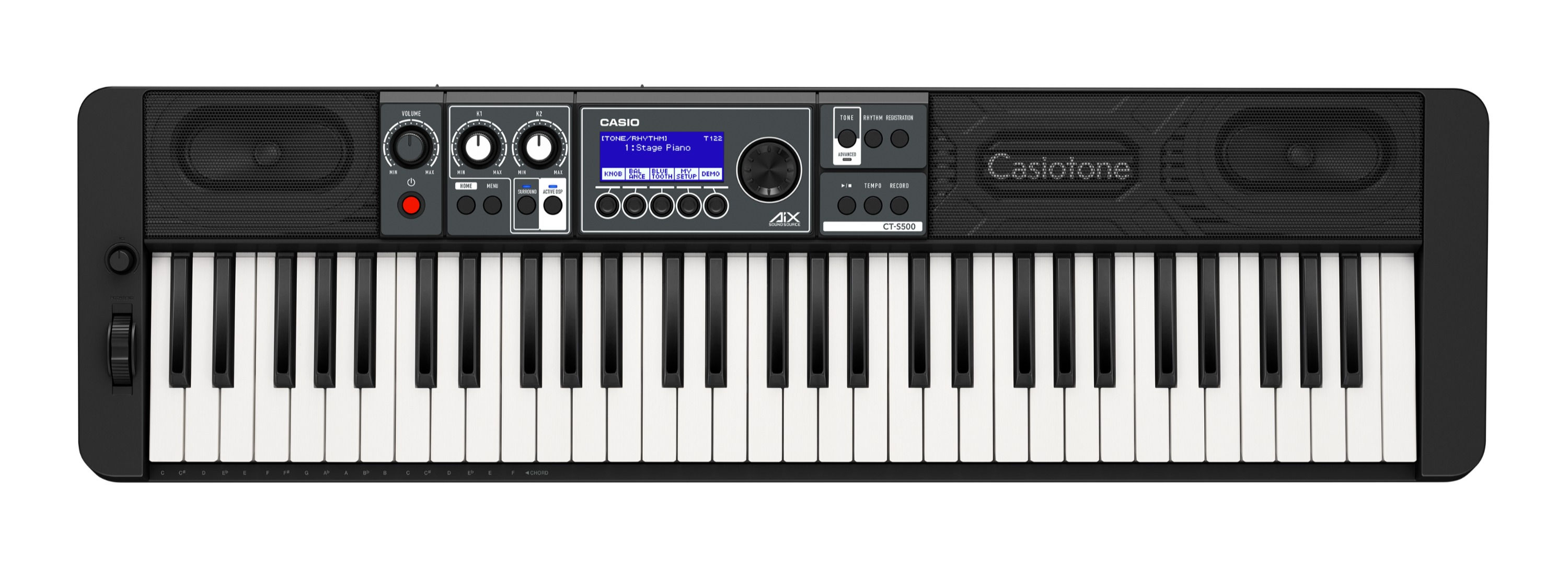 CASIO CASIOTONE CTS500 61-KEY KEYBOARD (BLACK)