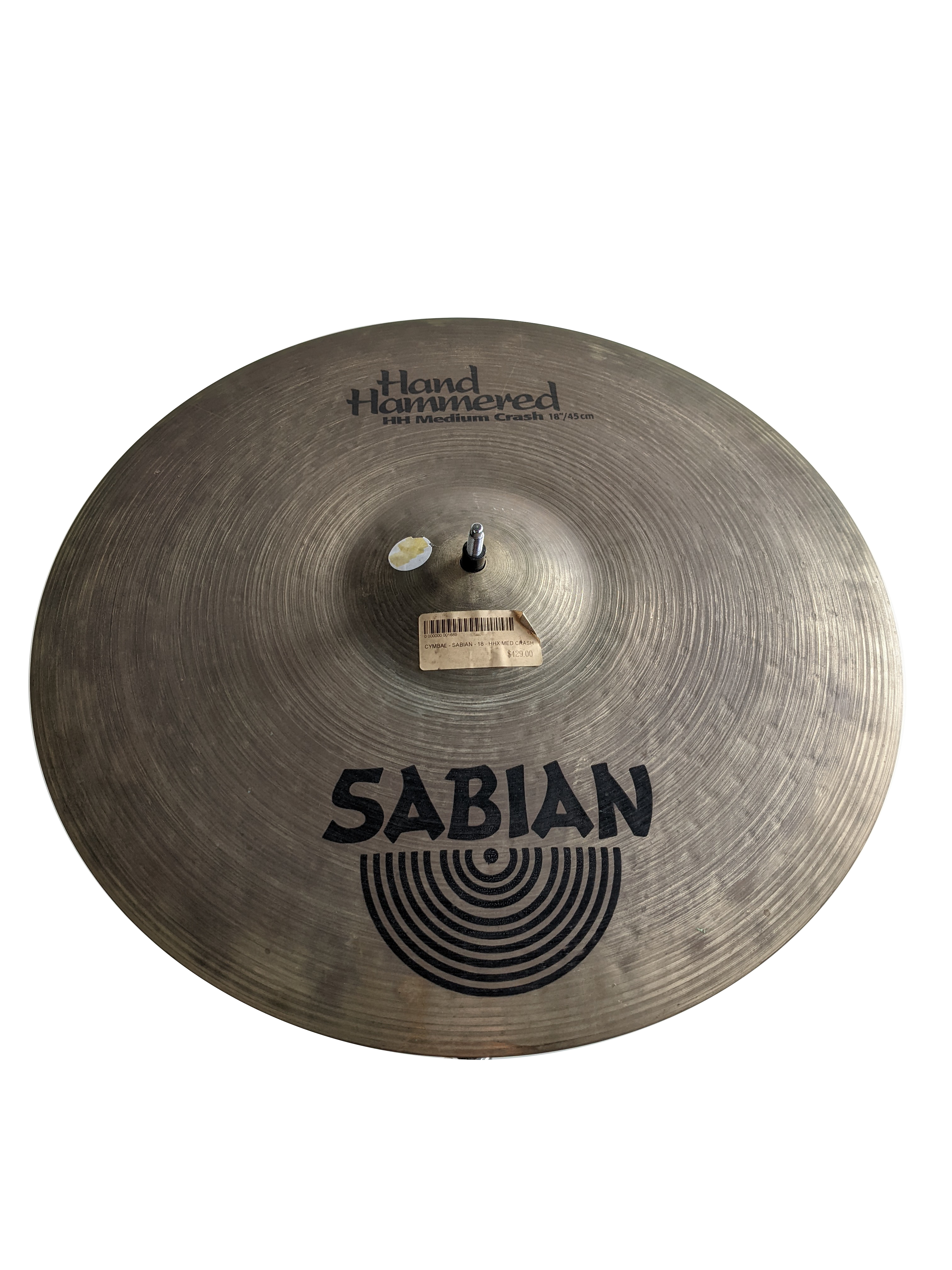 SABIAN HH 18" MEDIUM THIN CRASH CYMBAL
