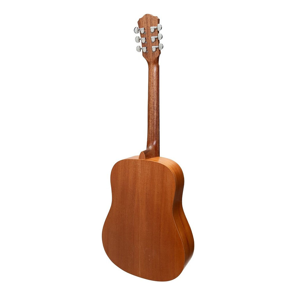 Thumbnail: MARTINEZ ACOUSTIC 'MIDDY' TRAVELLER GUITAR WITH PICKUP, EQ AND TUNER (MZPT-MT2)