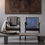Thumbnail: Housse de coussin "Indigo 2" 50cm x 50cm