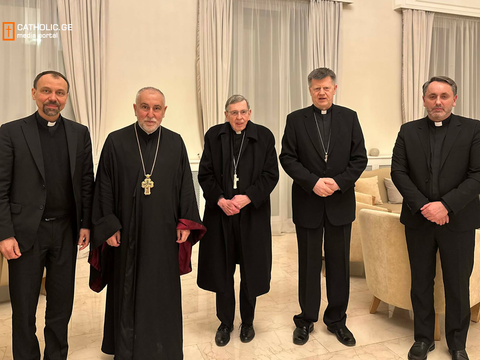 პატრიარქის დაკრძლვისთვის ვატიკანიდან საქართველოში დელეგაცია ჩამოვიდა