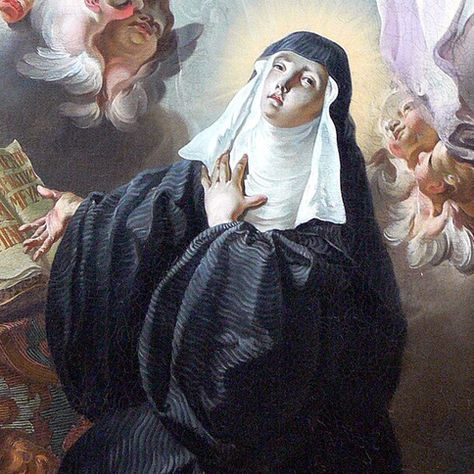 წმიდა სქოლასტიკას მოხსენიება 