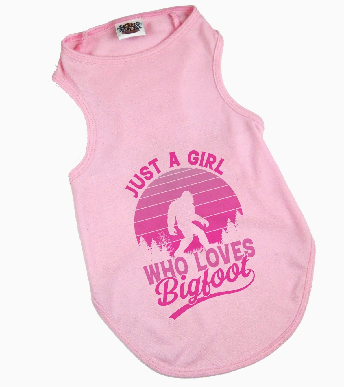 Just A Girl Who Loves Bigfoot Shirt