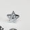 Thumbnail: 10MM Silver shape  charms- 10 pack