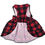 Thumbnail: Buffalo Plaid dog dress- XS-5XL