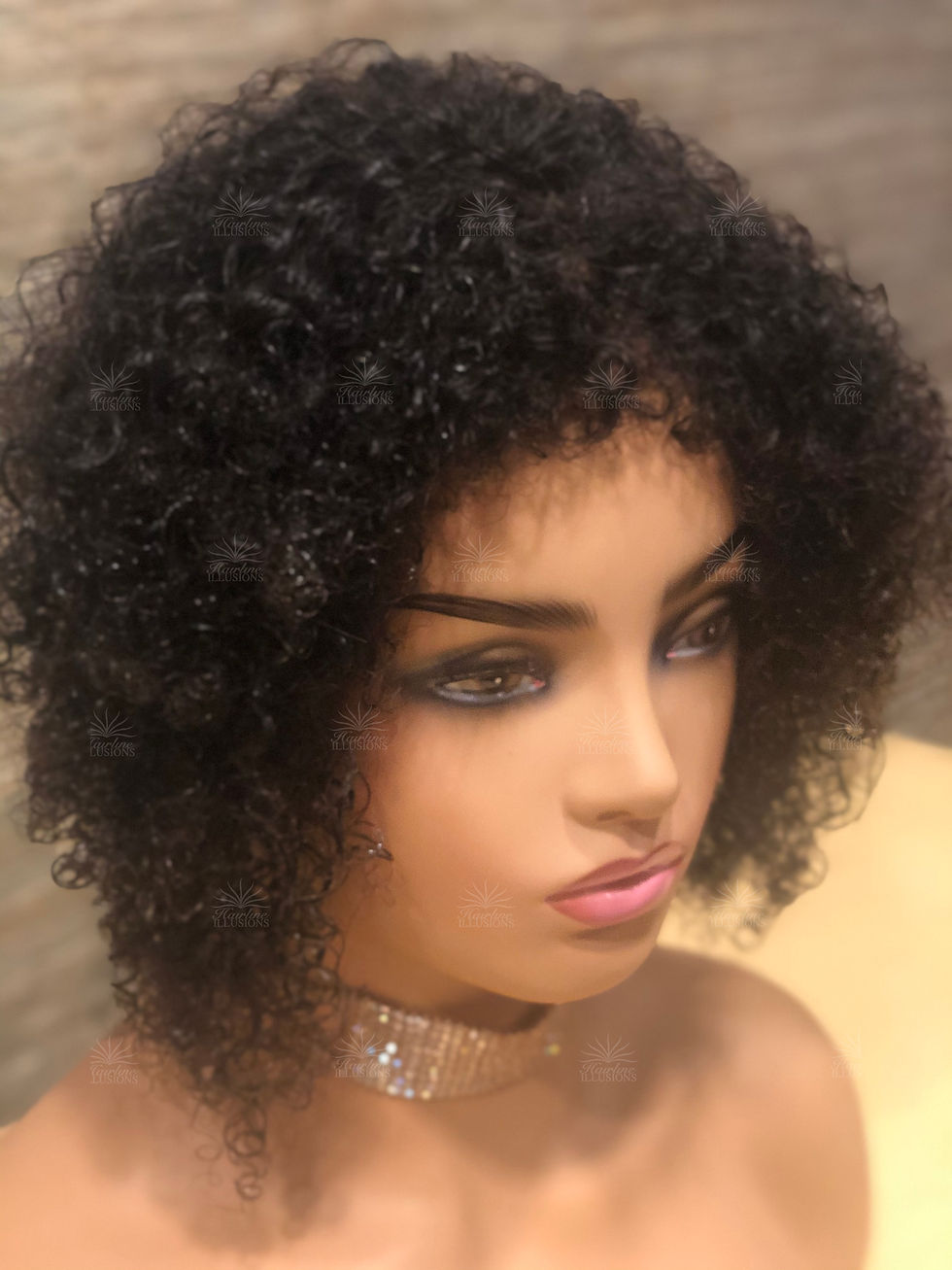 Thumbnail: 6"x6" Afro Cranial Prosthesis Regular (CPR) Topper - Custom Avialable