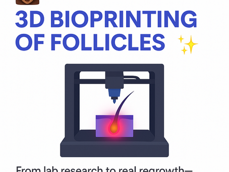 3D Bioprinting of Hair Follicles 🧬 Science Moves Closer to Reality