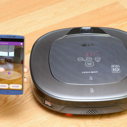 Crea LG aspiradora con Realidad Aumentada