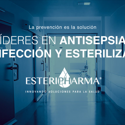 Esteripharma® reafirma su labor de sanitizar a MéxicO