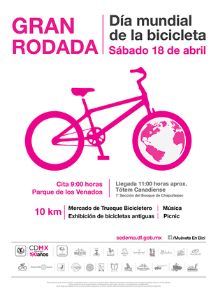 Celebra el día mundial de la bicicleta
