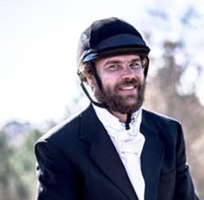 Smiling male adult student