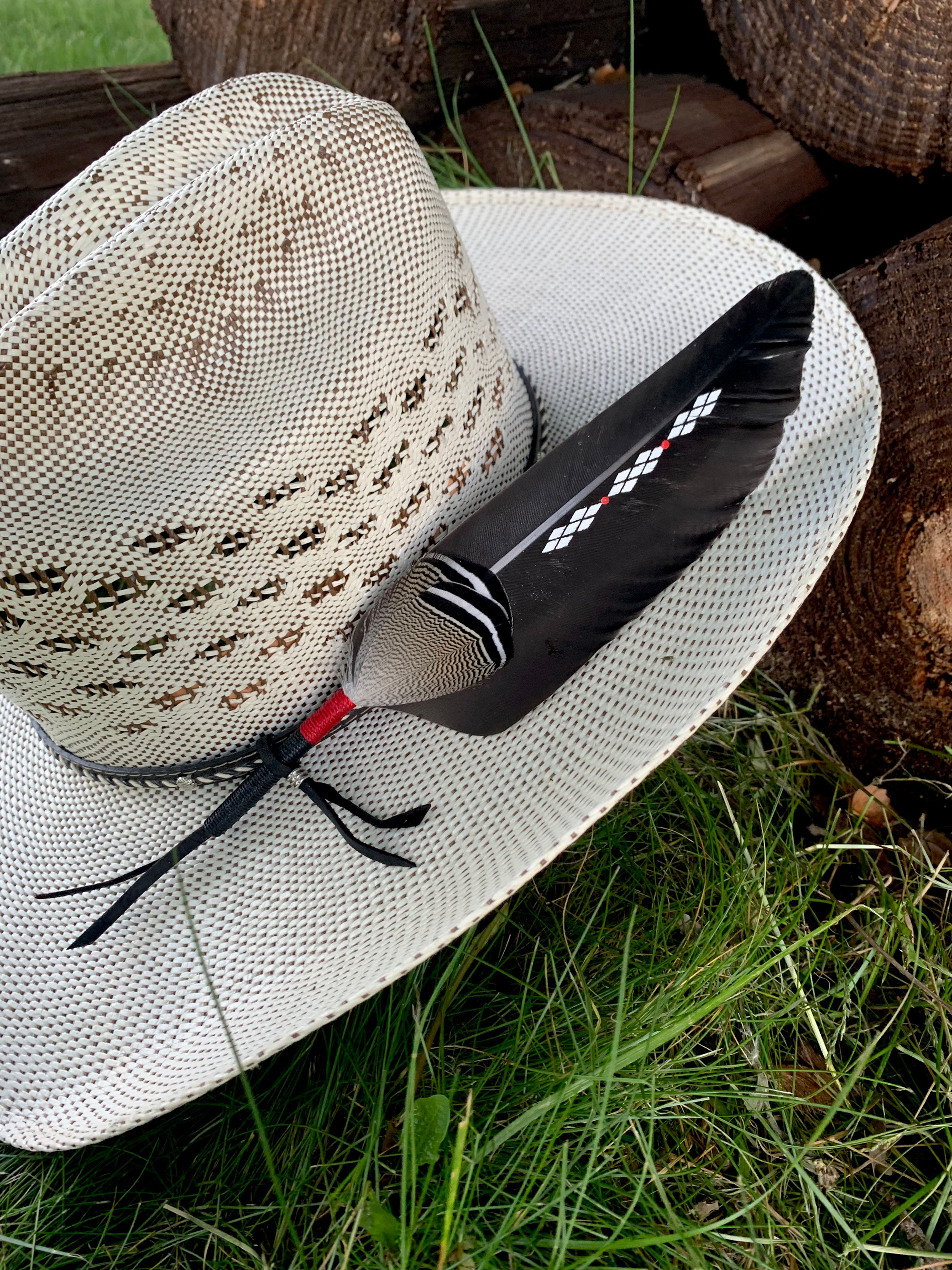 Western Hat Feather “The High Desert”