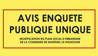 Avis d'Enquête publique unique