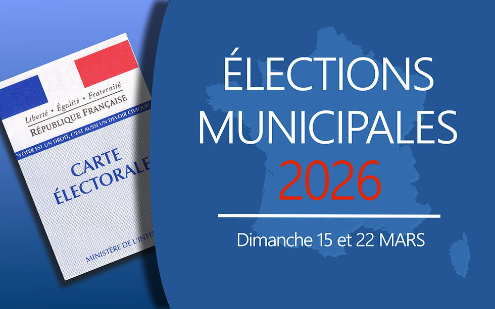 Élections municipales 2026 - 1er tour