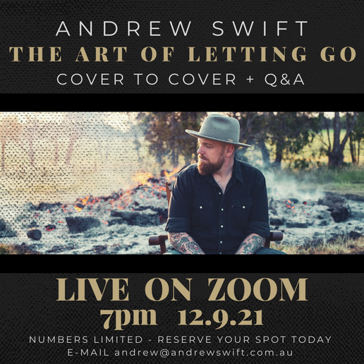 Zoom Live - 'The Art Of Letting Go' Cover to Cover + Q&A