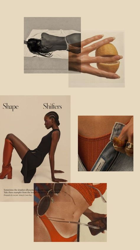 Vintage Collage Fashion Ad