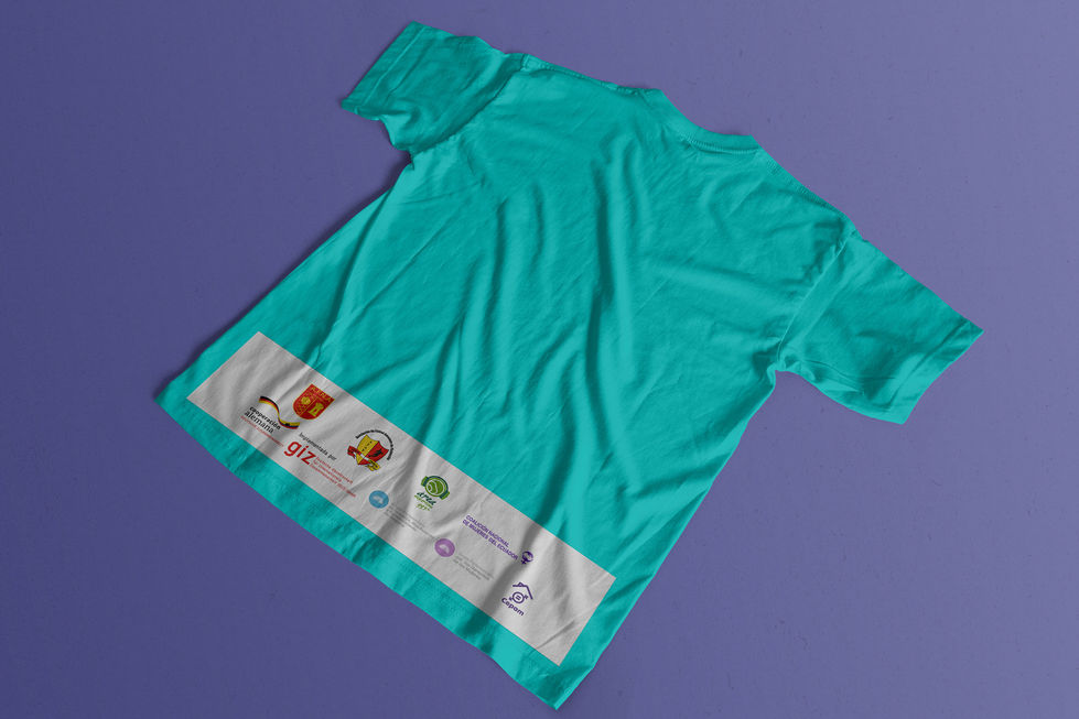 T-shirt design 2 back part.