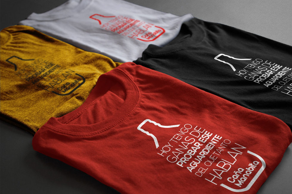 Propuesta diseño de camisetas promocionales