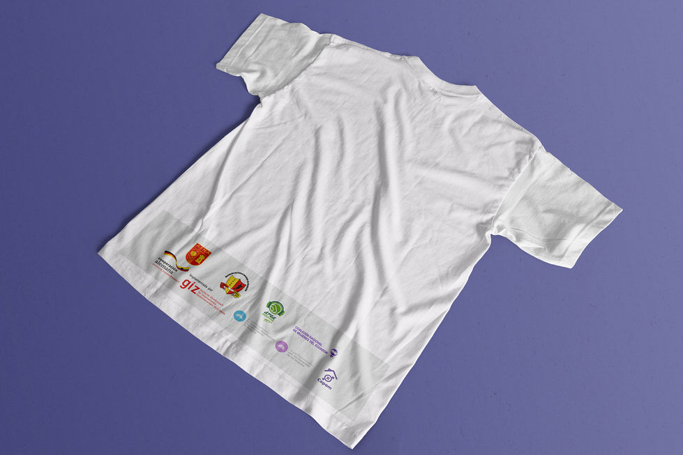 T-shirt design 1 back.