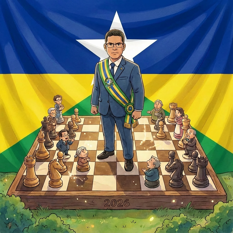 A sucessão estadual de Rondônia em 2026 começa a se desenhar como uma das mais complexas e abertas das últimas décadas