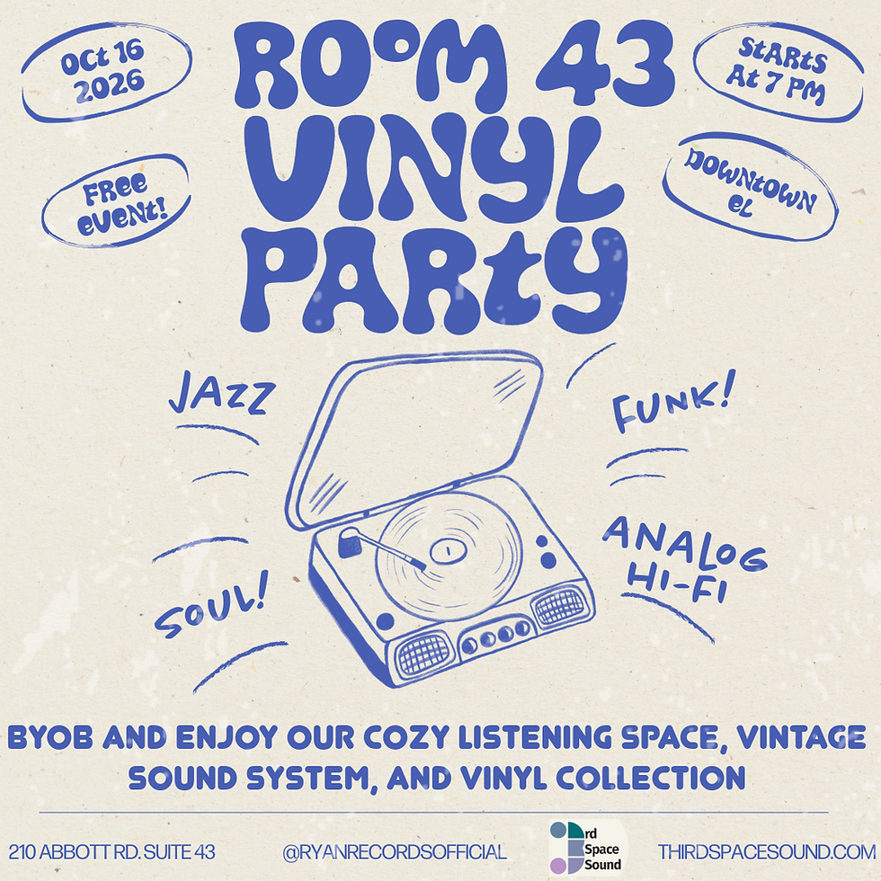 Room 43 Vinyl Party 9/16