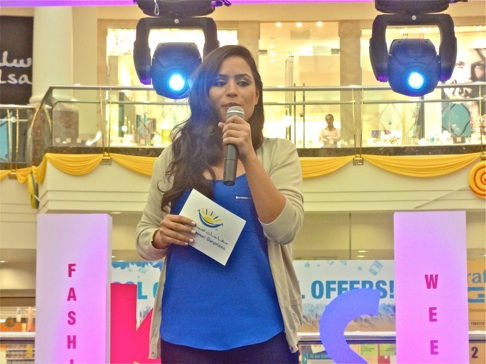 MC Live Events Presenter Shadia Bseiso