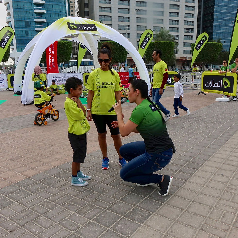 MC Live Events Presenter Shadia Bseiso